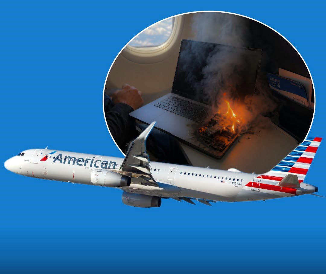 What Happened When A Laptop Suddenly Caught Fire On American Airlines Flight 2398? Pilot Reported 4-5 Passengers Burned