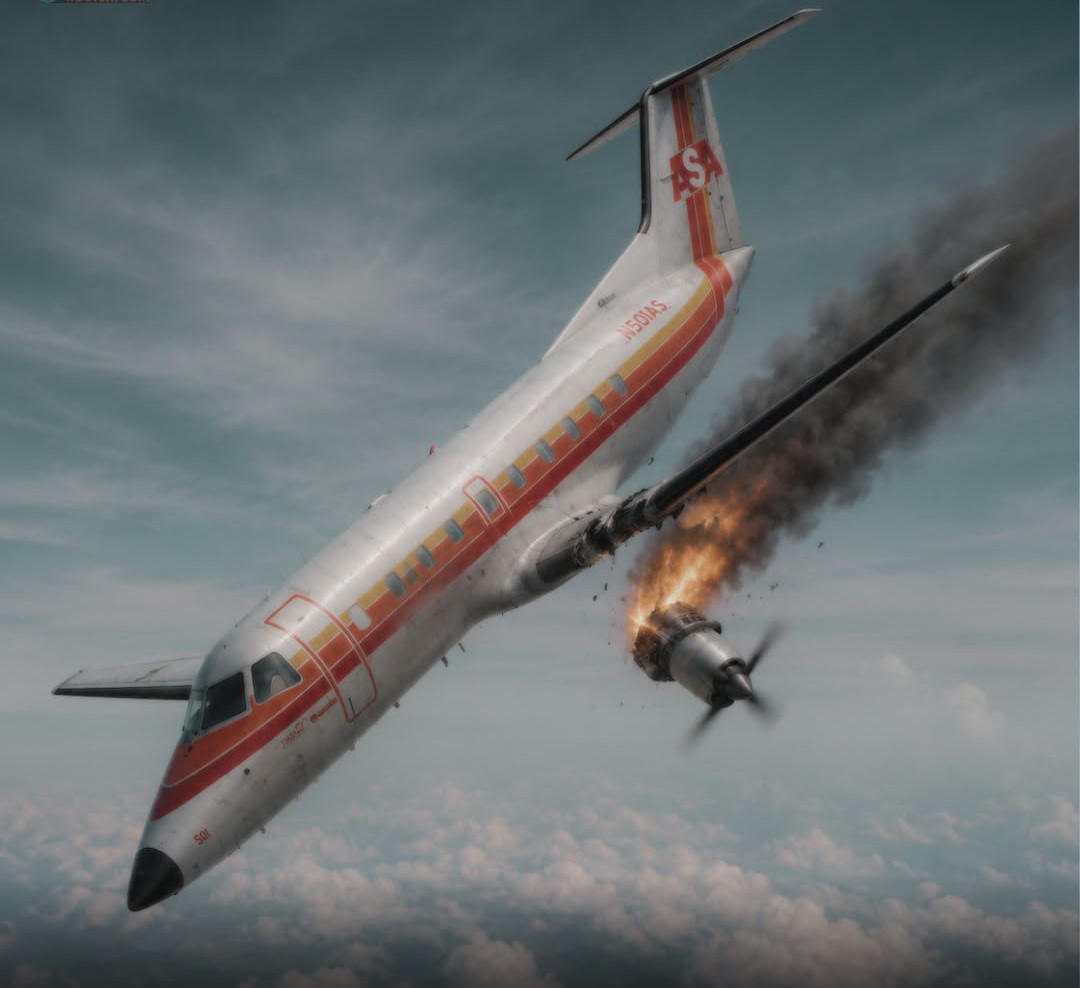 On This Day In 1995: Flight 529 Crashed After A Propeller Blade Failed At 18,100 Feet – 8 People Died; Fatigue And Corrosion Were Blamed