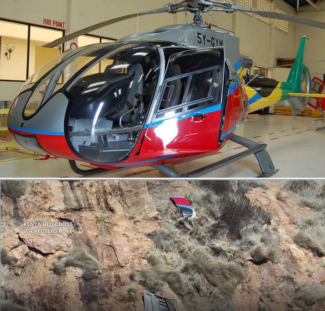 Victims Identified – Five Americans, Ecuador Intelligence Chief And Wife Among Seven Killed In Kenya Tourist Helicopter Crash