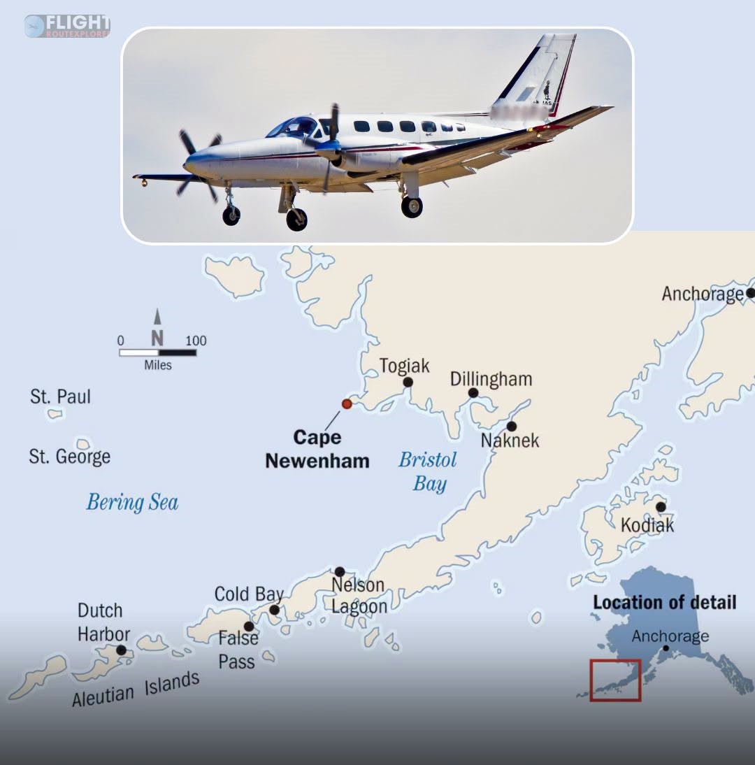 Plane That Crashed In Southwest Alaska, Killing 8, Was On Second Attempt To Land In Foggy Conditions