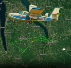 Deadly Plane Crash Near Ithaca: Two People Killed After Aircraft Reportedly Had Mechanical Issues