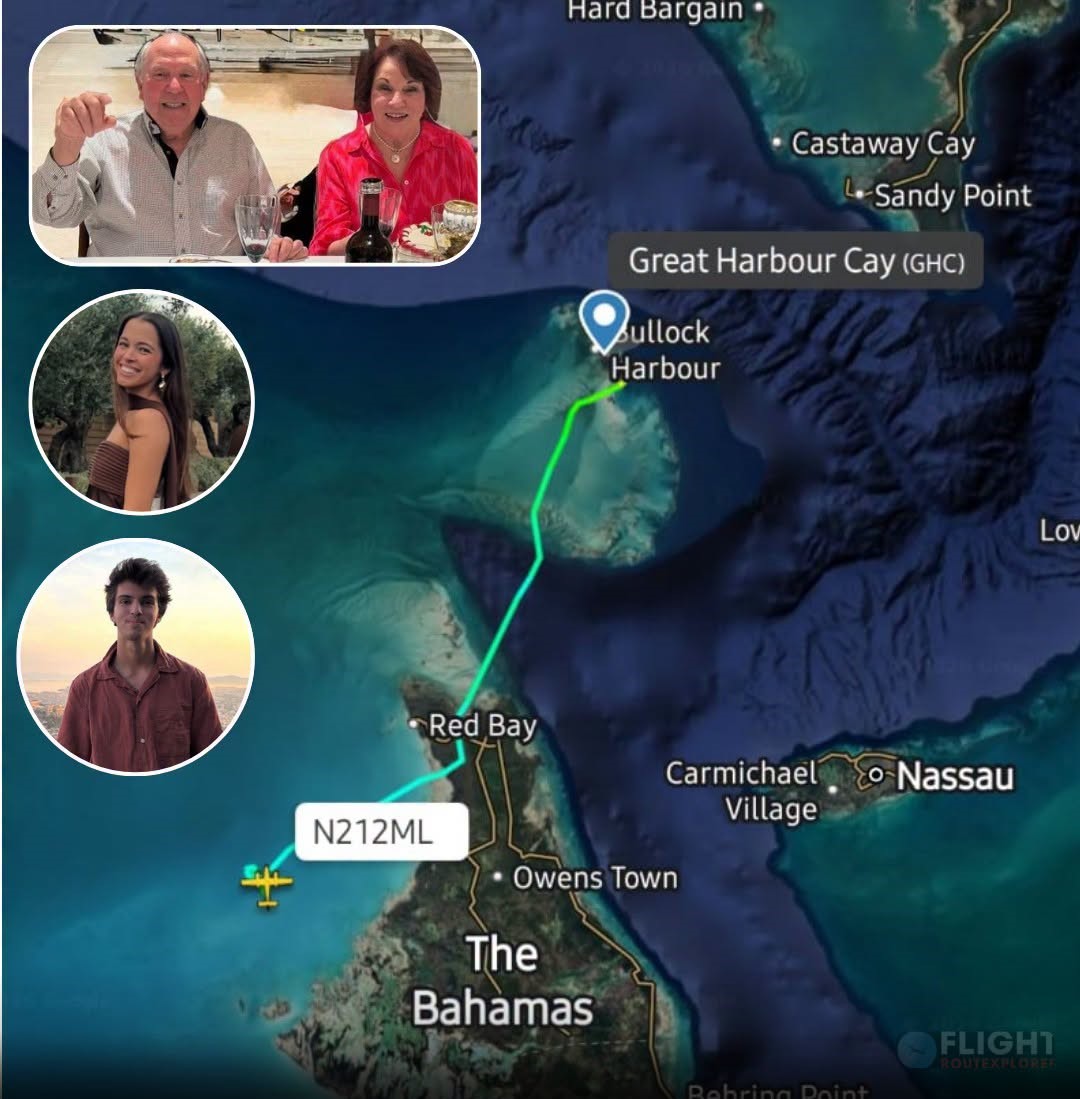Miami Family Pleads for Help as Piper Seneca Carrying Elderly Couple and 2 Grandchildren Vanishes Over Bahamas