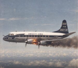 On This Day In 1966, Ansett-ANA Flight 149 broke apart in mid-air near Winton after an engine fire weakened its wing, killing all 24 aboard