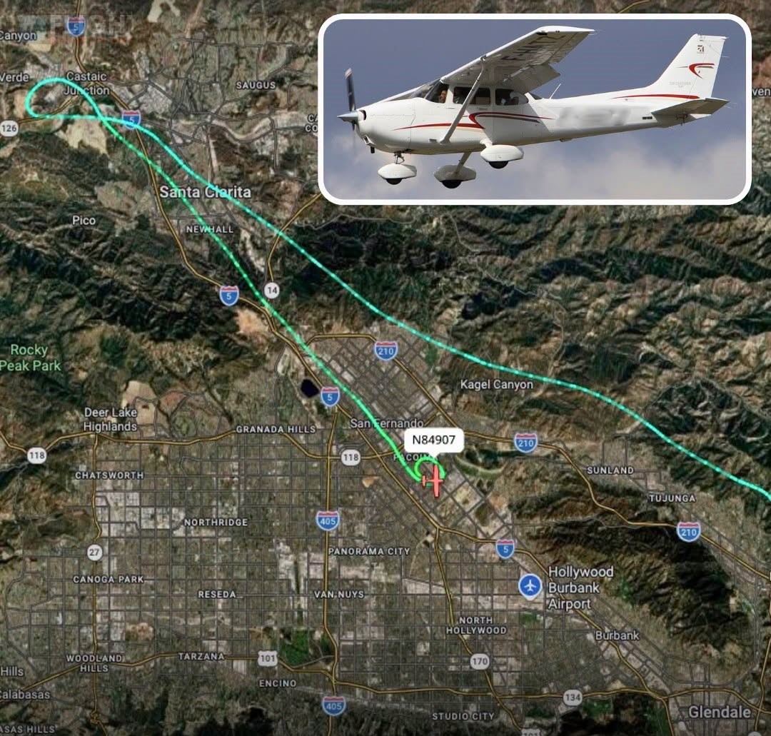 Cessna 172 Engine Trouble Turns Flight Into Emergency as Calm ATC Guides Pilot Toward Nearest Airport in Tense Live Communication