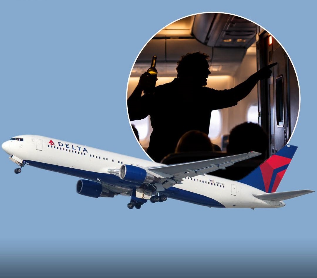 Drunk Passenger Who Drank Six Glasses of Wine, Attacked Passengers and Pounded on Cockpit Door Forcing Delta Flight Diversion to Alaska, Gets Two-Year Prison Sentence