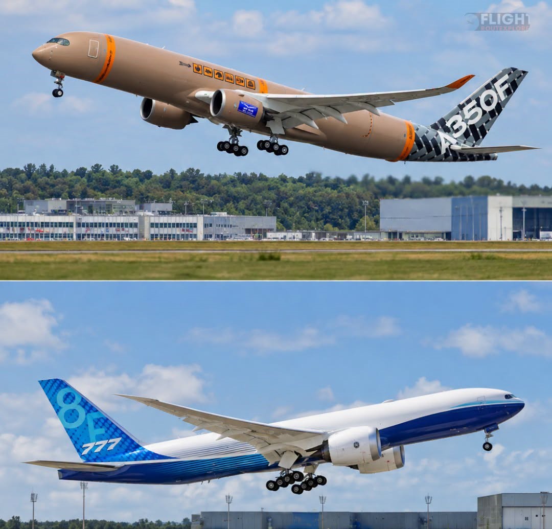 Airbus A350F Takes Flight: New Freighter Challenges Boeing 777-8F in Battle for Air Cargo Efficiency, Capacity, Orders and Global Market Share