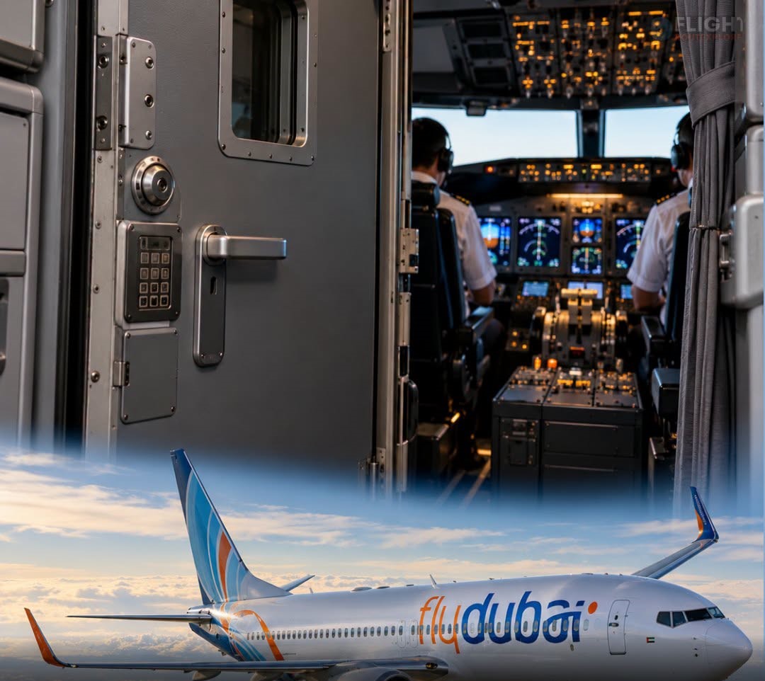 Boeing 737 MAX 8’s Reinforced Cockpit Doors Are Bulletproof, Reinforced, Can Withstand Forcible Intrusion, Small Arms Fire, Shrapnel – Without Captain Smit Machchhar’s “Unlock Command” Flight Flydubai FZ1073 Would Not Have Made It