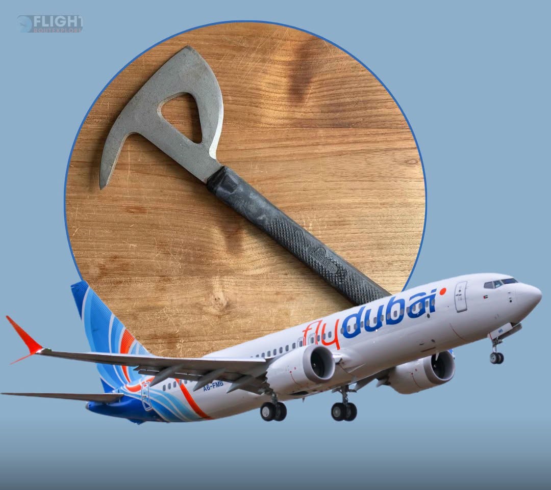 Flydubai FZ1073 Co-Pilot Hamam al-Hammami Reportedly Used Cockpit Crash Axe to Attack Captain Smit Machchhar, Turning a Critical Emergency Tool Into a Weapon Mid-Flight