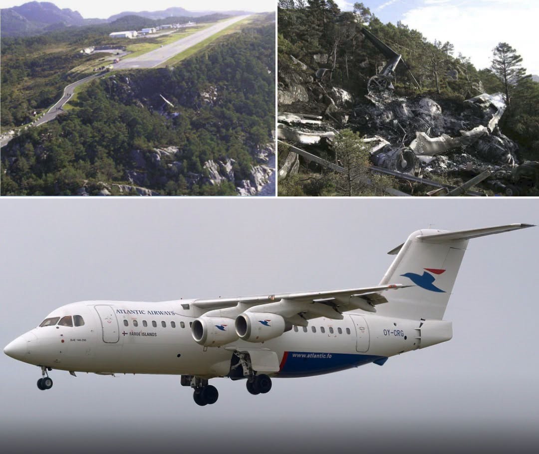 On This Day In 2006: Atlantic Airways Flight 670 Overran a Norwegian Runway After Spoilers Failed, Killing Four as the Aircraft Slid Down an Embankment and Burst Into Flames