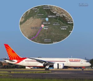 Air India Boeing 787-9 From Frankfurt to Delhi Diverts to Jaipur After Pilot Squawks Hijacking Code 7500 Amid Reported Bomb Threat, Triggering Emergency Security Checks