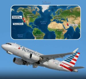 American Airlines Abandons Three Major Destinations, Leaving Santa Maria Without a Major U.S. Carrier, Tijuana Without U.S. Nonstop Flights, and Doha With Changed Connections